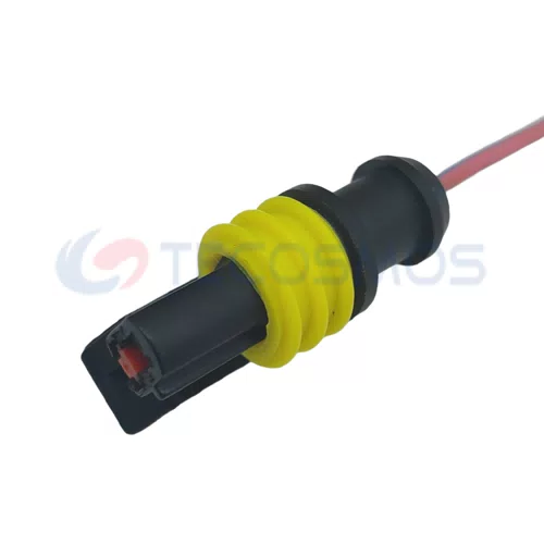 Auto Parts Waterproof Wiring Harness sealed Connector Oil Sensing Plug for Buick Chevrolet 1-pin Female 0090-424... - image 4